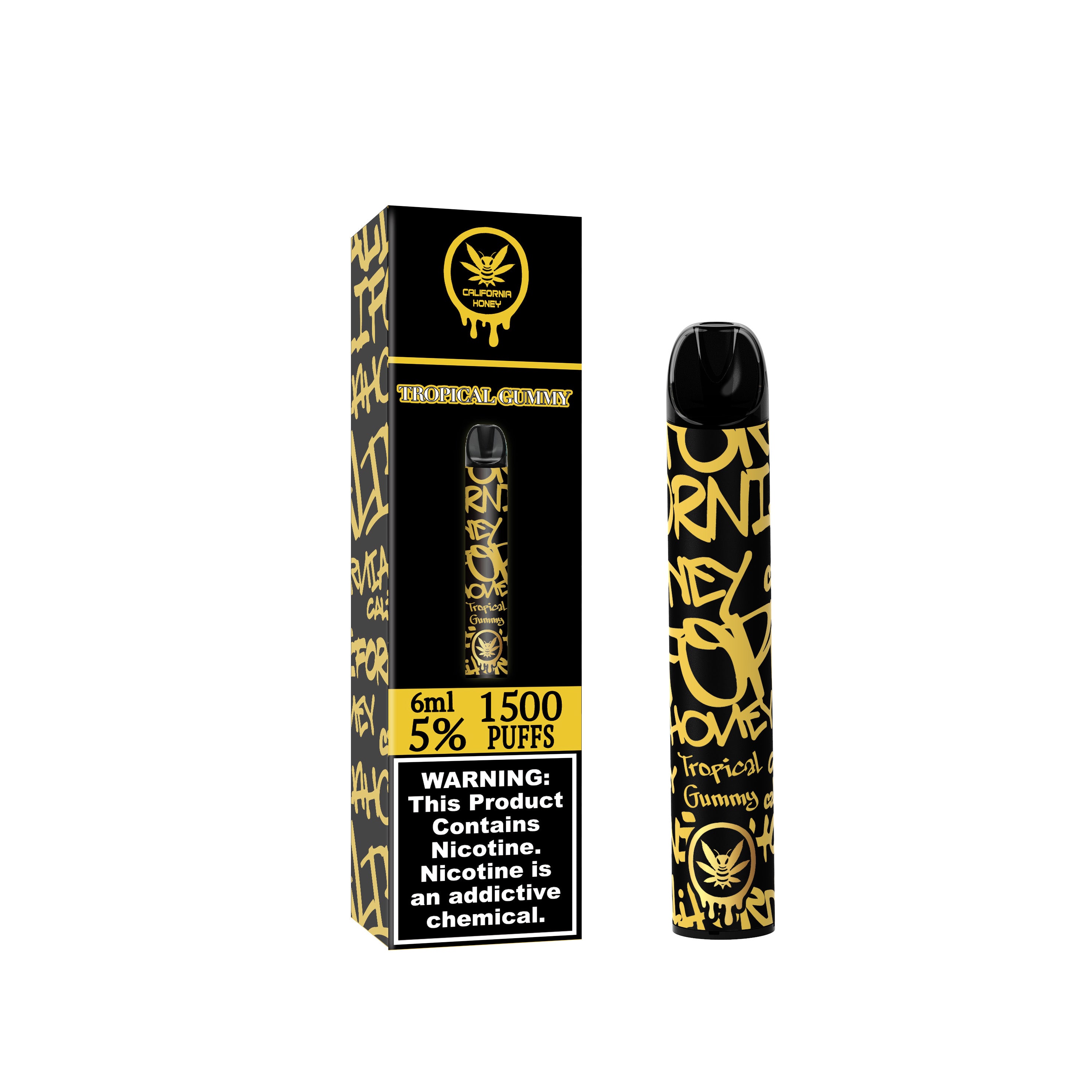 Tropical Gummy 1500 Puffs