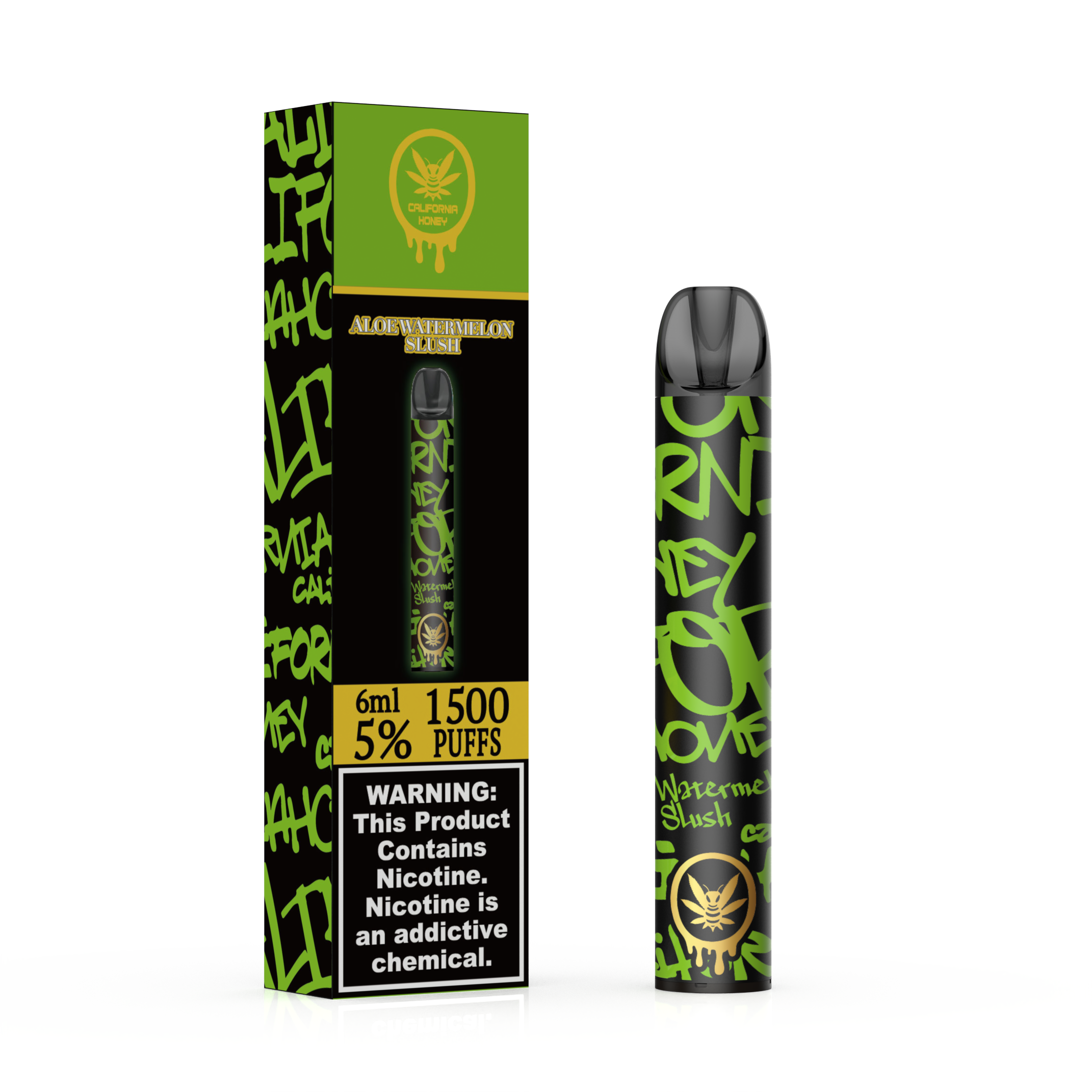 Aloe Watermelon Slush 1500 Puffs