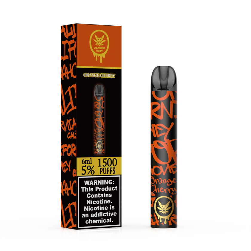 Orange Cherry 1500 Puffs