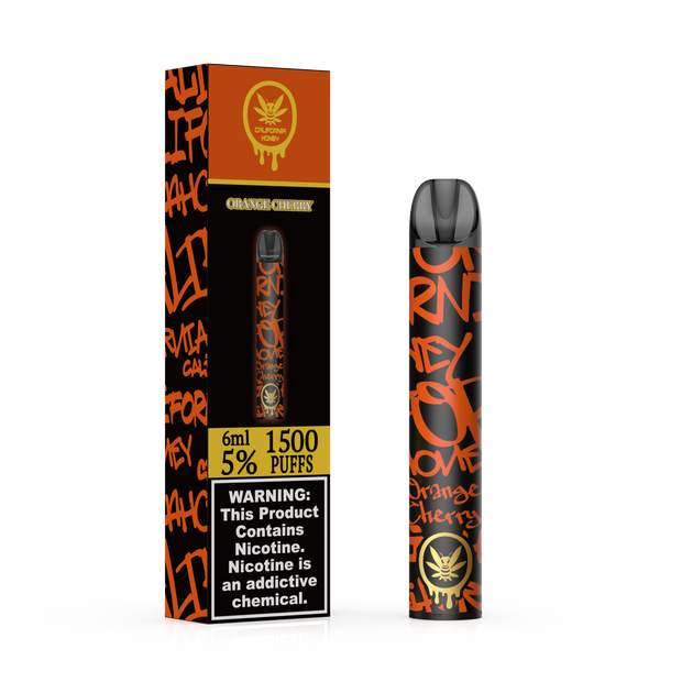 Orange Cherry 1500 Puffs