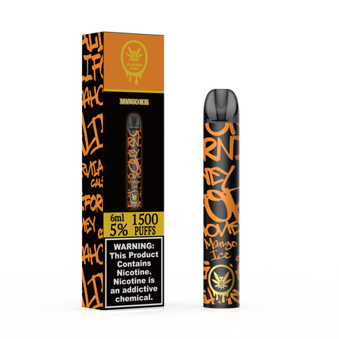 Mango Ice 1500 Puffs