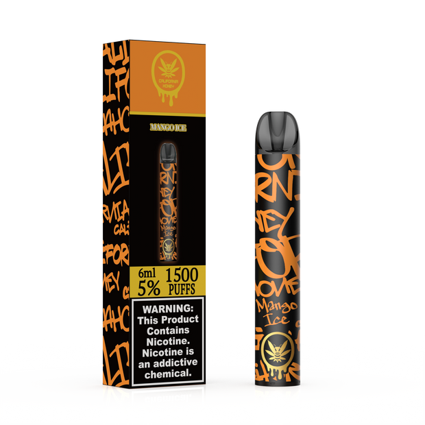 Mango Ice 1500 Puffs