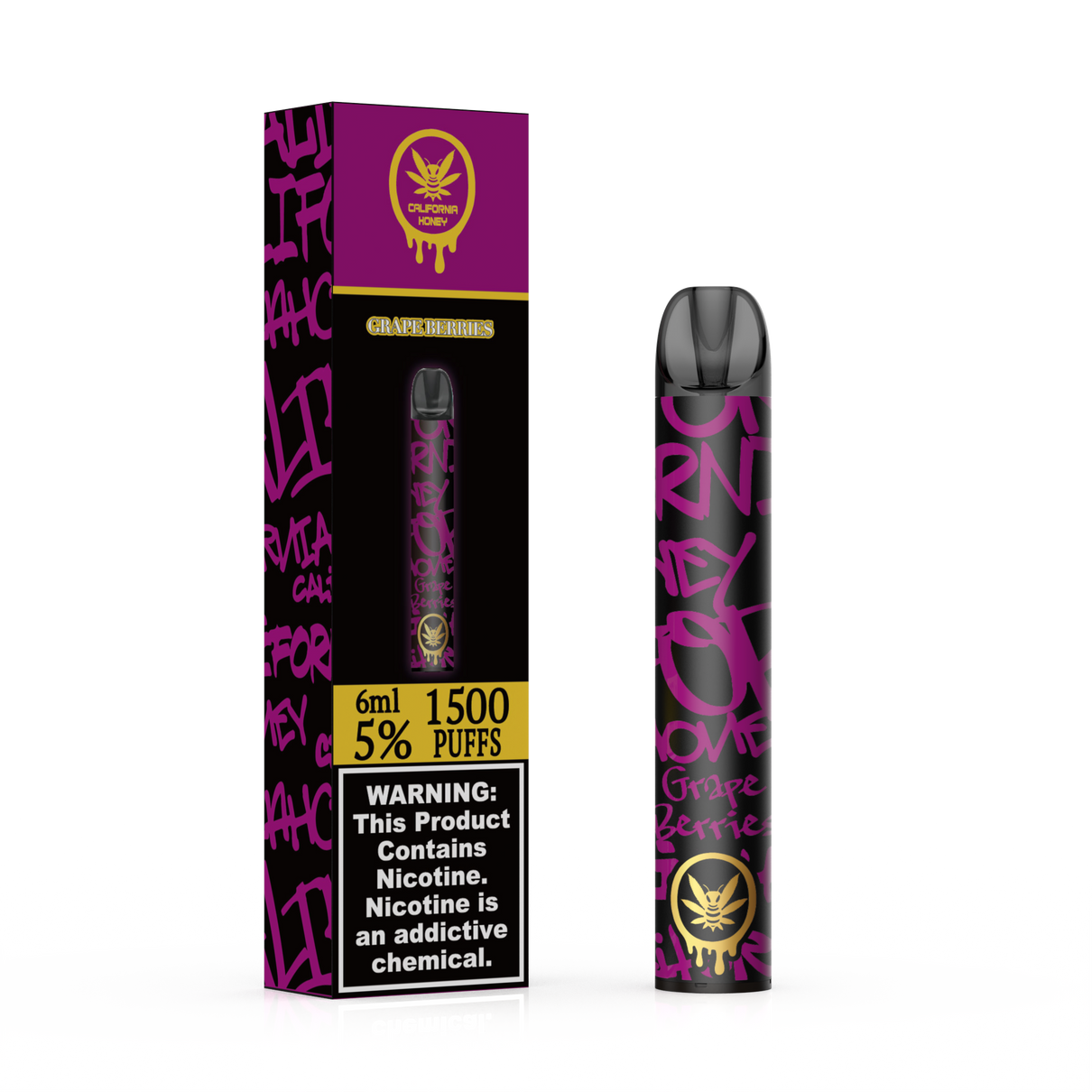 Grape Berries 1500 Puffs