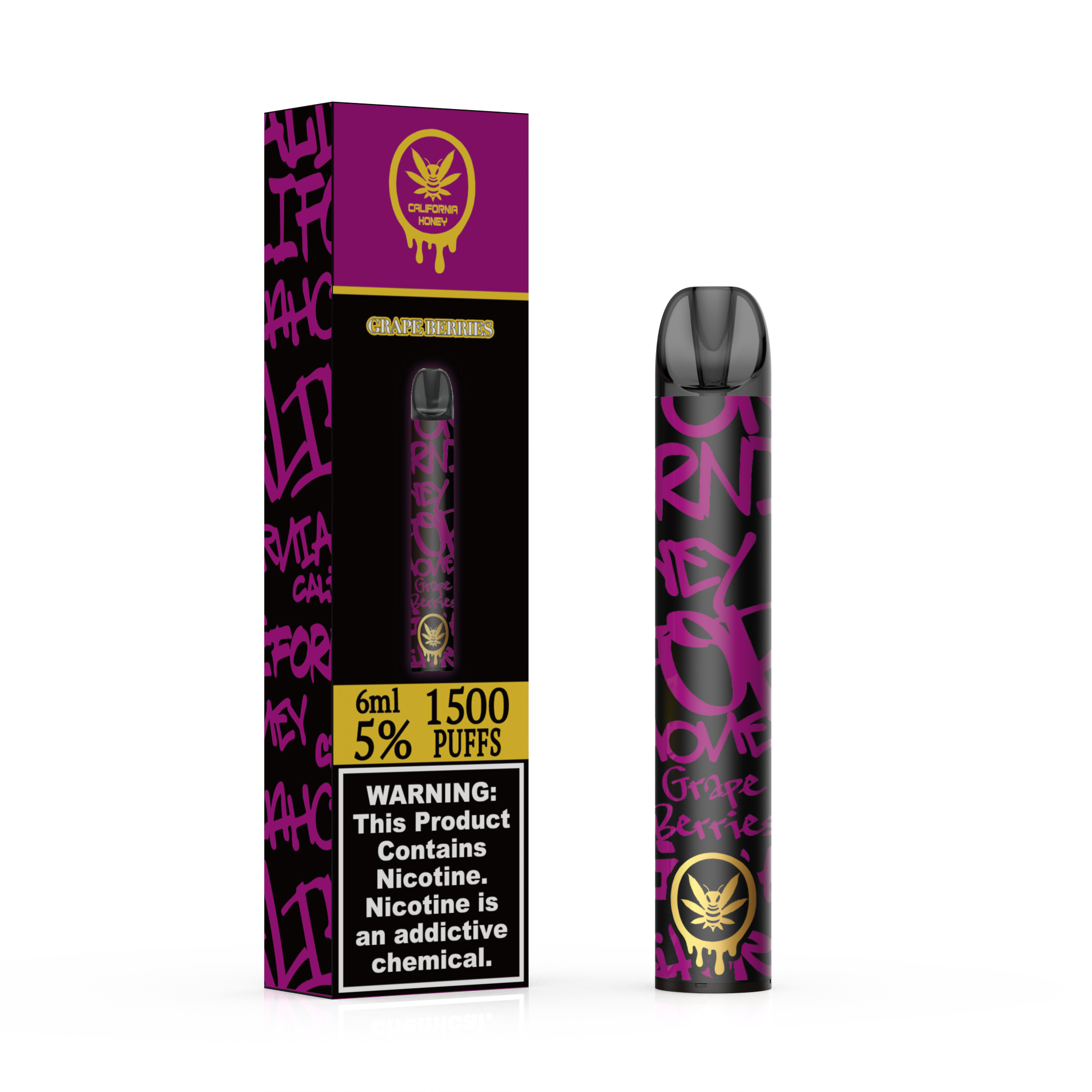 Grape Berries 1500 Puffs