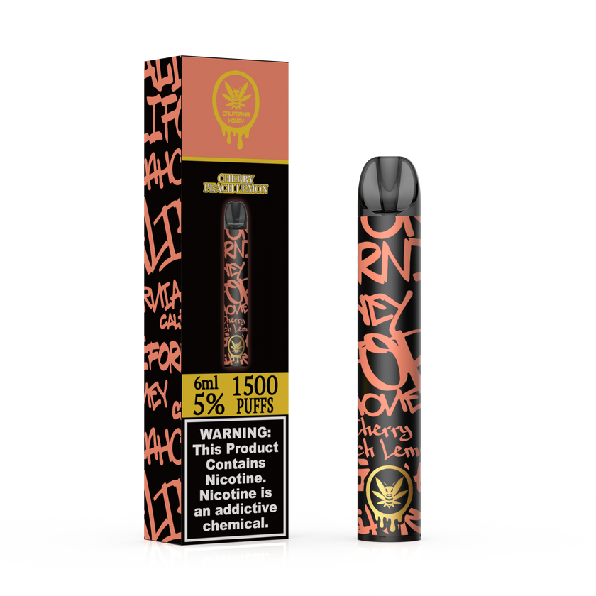 Cherry Peach Lemon 1500 Puffs