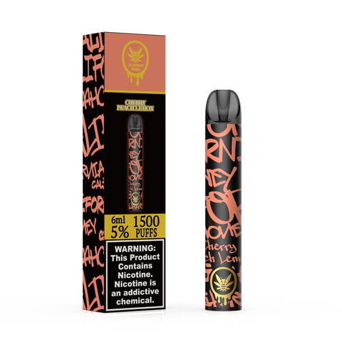 Cherry Peach Lemon 1500 Puffs