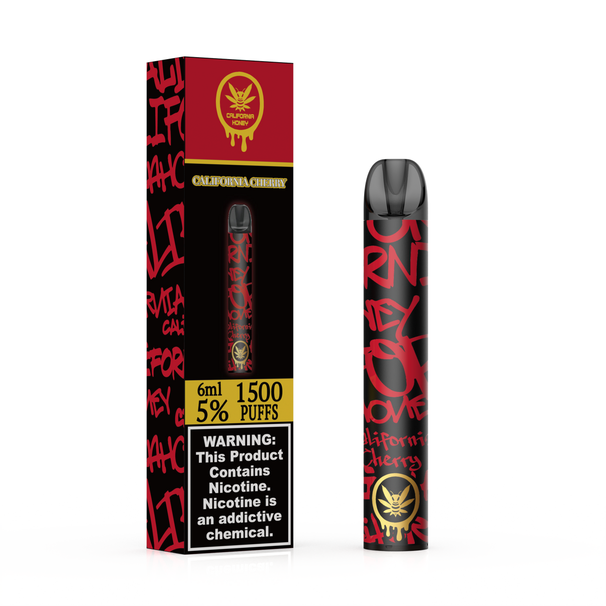 California Cherry 1500 Puffs