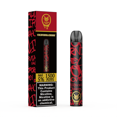 California Cherry 1500 Puffs