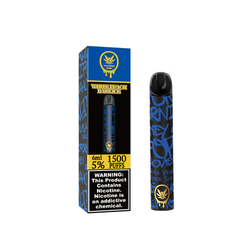 White Peach Razz Ice 1500 Puffs