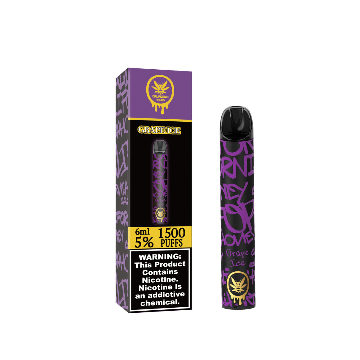 Grape Ice 1500 Puffs