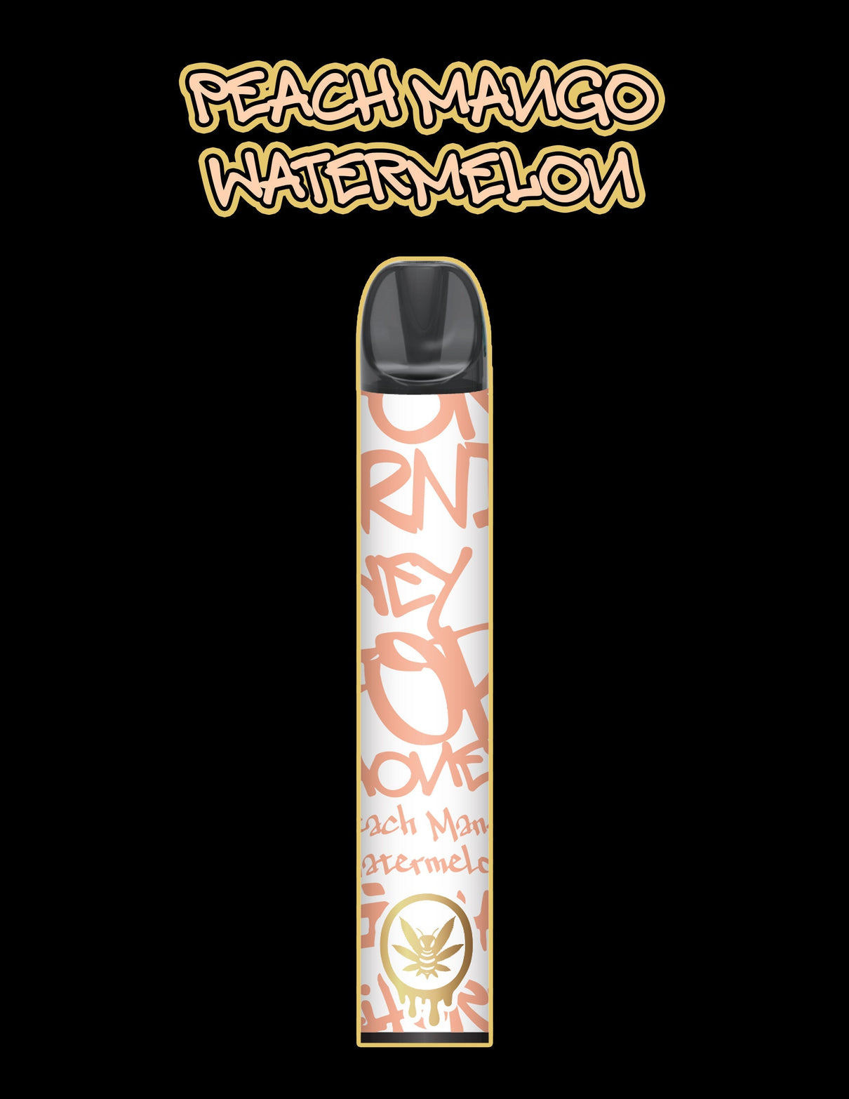 Nicotine Free Vape - Peach Mango Watermelon