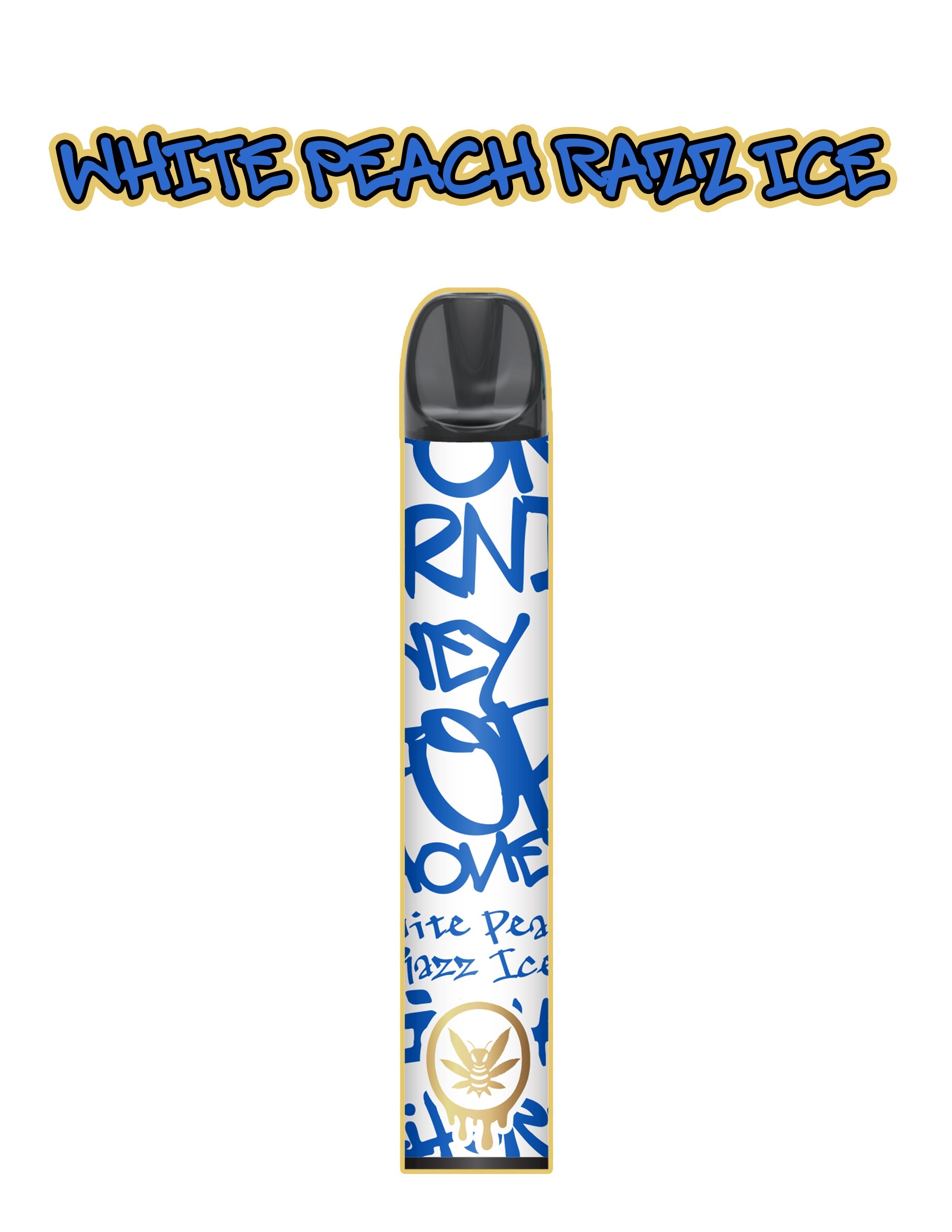 Nicotine Free Vape - White Peach Razz Ice