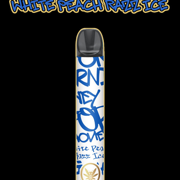 Nicotine Free Vape - White Peach Razz Ice